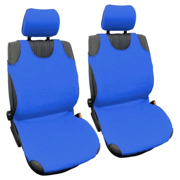 2 db-os trikó üléshuzat – vékony anyag – kék