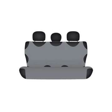 Trikóhuzat hátsó ülésre - szürke - vékony anyag - univerzális
