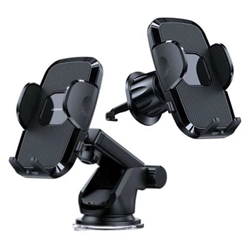 Autós telefontartó műszerfalra, szélvédőre és szellőzőrácsra