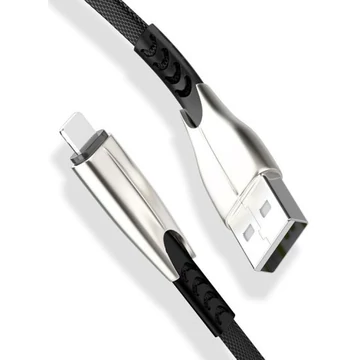 USB – Lightning (Apple) gyorstöltő adatkábel – 5A / 100W – 1 méter