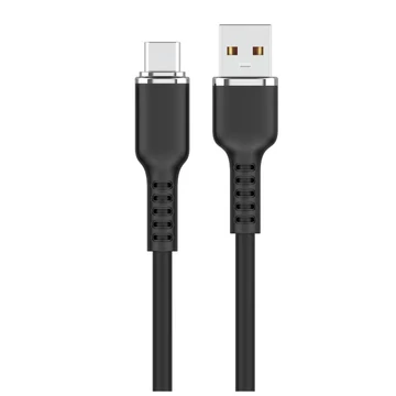 USB – Type-C gyorstöltő adatkábel – 5A / 100W – 1 méter – szilikon