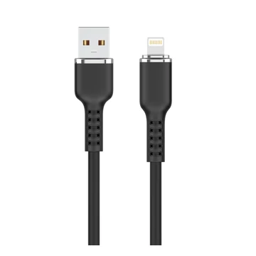 USB – Lightning (Apple) gyorstöltő adatkábel – 5A / 100W – 1 méter – szilikon