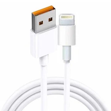 USB – Lightning gyorstöltő adatkábel – 5A – 1 méter