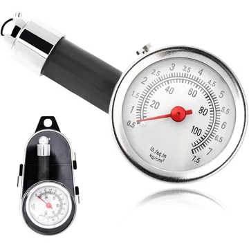 Keréknyomás mérő analóg 0-7.5 bar