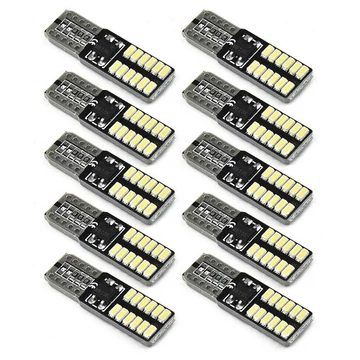 T10 LED izzó 24SMD 4014 12V fehér 10db