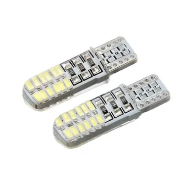 T10 LED izzó 24SMD CANBUS 12/24V fehér
