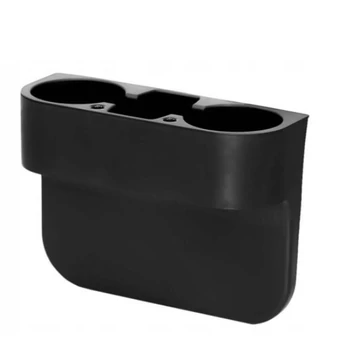 Pohártartó ülés közé - 5 rekeszes - carbon mintás