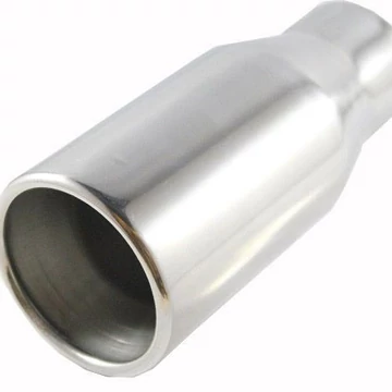 Kipufogóvég rozsdamentes acél - 17.5cm - 8cm - 55mm