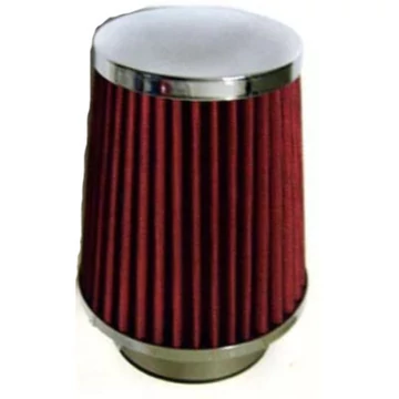 Sport levegőszűrő - direkt szűrő - piros - 75mm - univerzális