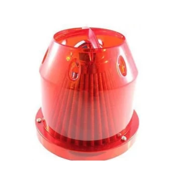 Sport levegőszűrő direkt szűrő - piros - 145x160mm - 75mm