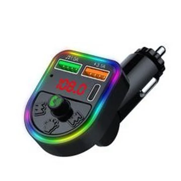FM Bluetooth transmitter P20 - 2 USB + Type-C - 12V