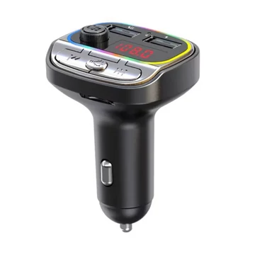 C21 Bluetooth kihangosító RGB FM transmitter 12/24V
