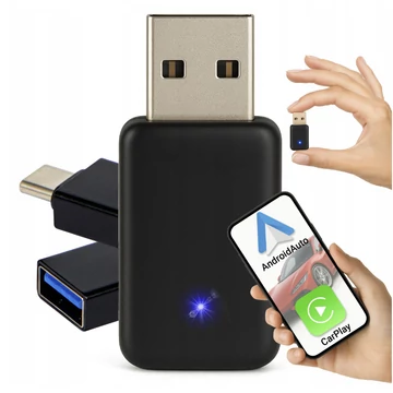CarPlay adapter - vezeték nélküli - Android Auto - USB-A/USB-C