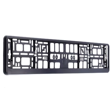 Rendszámtábla keret fekete