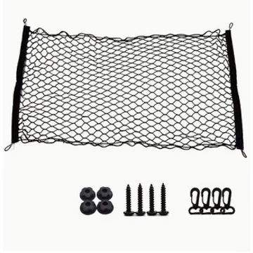 Csomagtér háló - 60x110cm - műanyag kampós