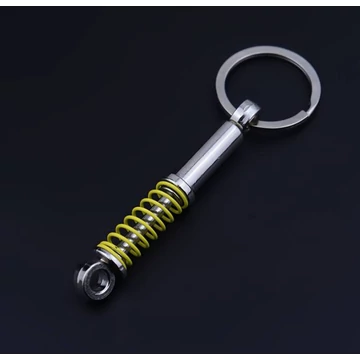 W16362-7Y Lengéscsillapító kulcstartó - sárga