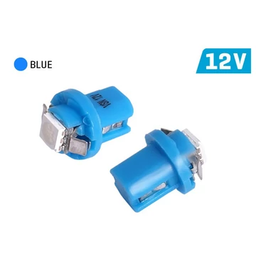 BAX B8.5d LED izzó 12V kék - műszerfal világítás