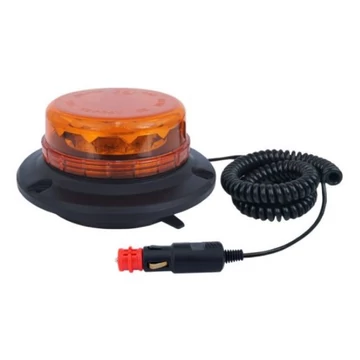 Sárga tetővillogó 3 funkciós E jeles 12/24V 2835MD LED