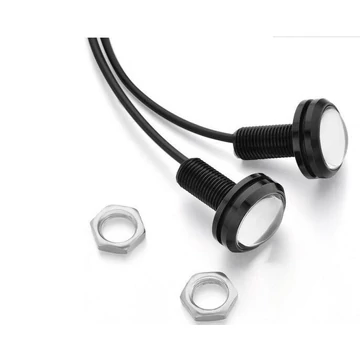 EAGLE EYES LED - fehér - 12V - 18mm - pár