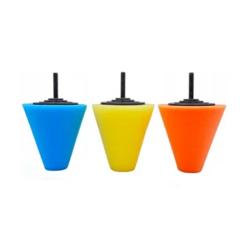 3 db-os kúpos polírozó szivacs készlet – 150 mm