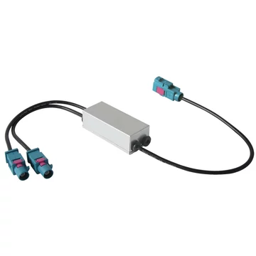 Phonocar 08558 antenna adapter dupla FAKRA fantomtáp 40 cm
