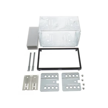 Dietz BOA-24430-01 univerzális 2 DIN fém beépítőkeret 182x103 mm