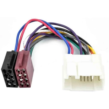 Phonocar 04717 autórádió ISO csatlakozó kábel 15 cm Honda Suzuki Fiat Nissan Opel