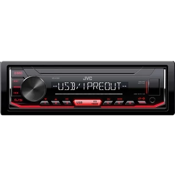 JVC KD-X162 mechanika nélküli autórádió USB AUX FLAC kormánytávvezérlés előkészítés