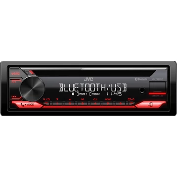 JVC KD-T822BT autórádió Bluetooth USB CD 4x50W kormánytávvezérlés előkészítés