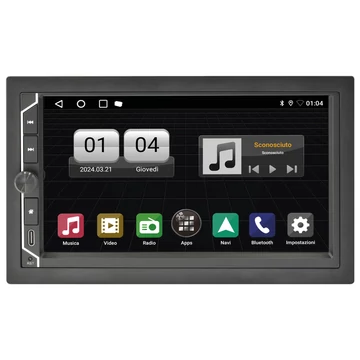 Phonocar VM003 2 DIN autós multimédia Android 12 WiFi Bluetooth 6.75 inch érintőkijelző