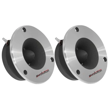 Phonocar 02430 Evolution Horn Tweeter Professzionális magassugárzó, 97 mm, 250/750W, 4 Ohm – Élő hangzás autóhifihez