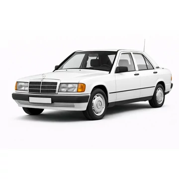 Mercedes W201 4ajtó 1990 - típusazonosító járműkép