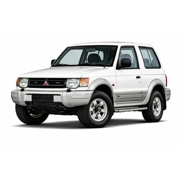 Mitsubishi Pajero 3 ajtó 1994 fehér háttérrel