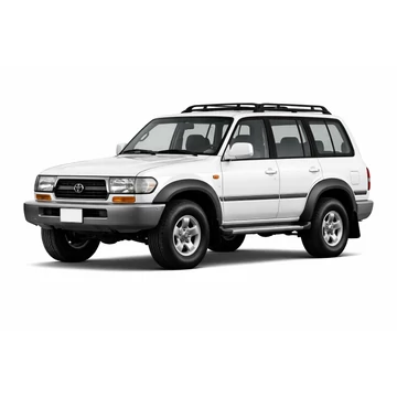 Toyota Land Cruiser 5 ajtó 1995 – fehér háttér, oldalnézet