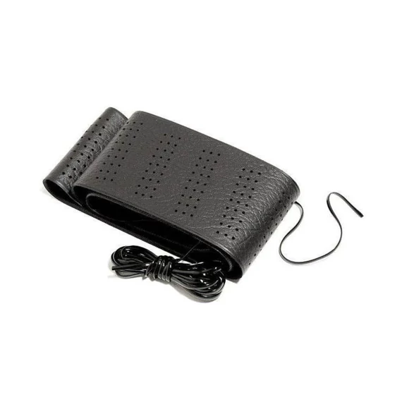 Fűzős kormányvédő 45 cm - bőrhatású PU - csúszásmentes