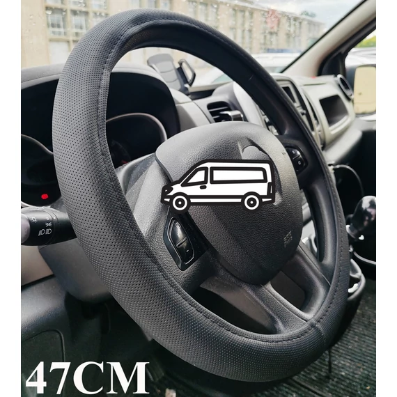 BASIC Lite Bőrhatású kormányvédő 47cm