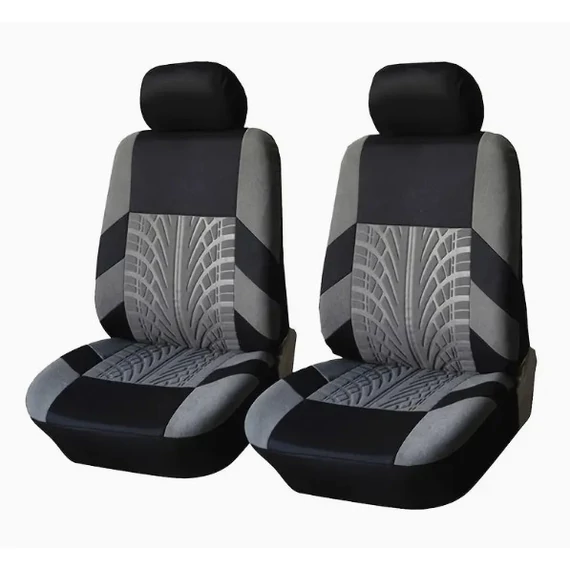 2 db-os üléshuzat - 1+1 - univerzális - légzsákos - szürke-fekete