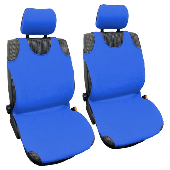 2 db-os trikó üléshuzat – vékony anyag – kék