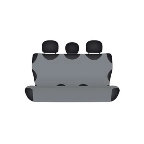 Trikóhuzat hátsó ülésre - szürke - vékony anyag - univerzális