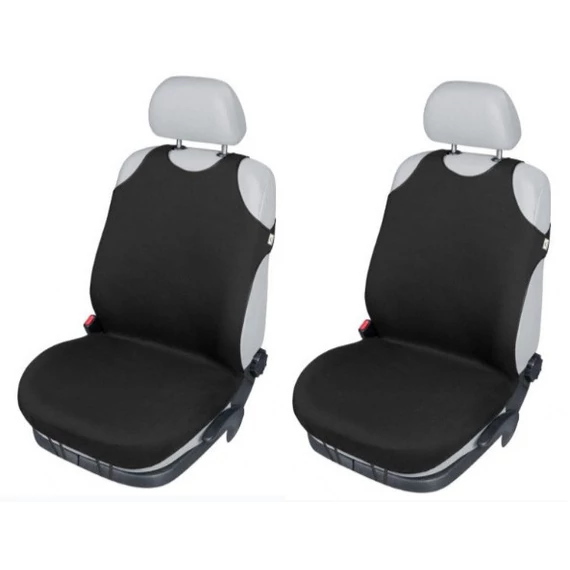 2 db-os trikó üléshuzat – 2 mm-es habszivacsos anyag – fekete