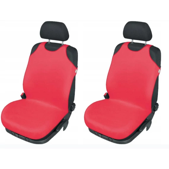 2 db-os trikó üléshuzat – 2 mm-es habszivacsos anyag – piros