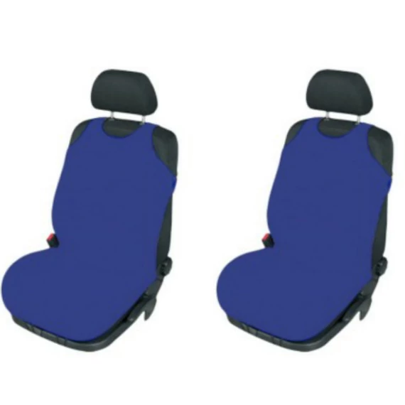 2 db-os trikó üléshuzat – 2 mm-es habszivacsos anyag – kék