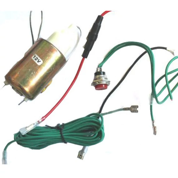 Csomagtér nyitó - bovdenes - mágneses - 12V - szett