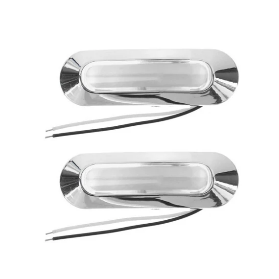 Szélességjelző fehér 4 LED 12-24V E-jeles