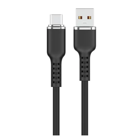USB – Type-C gyorstöltő adatkábel – 5A / 100W – 1 méter – szilikon
