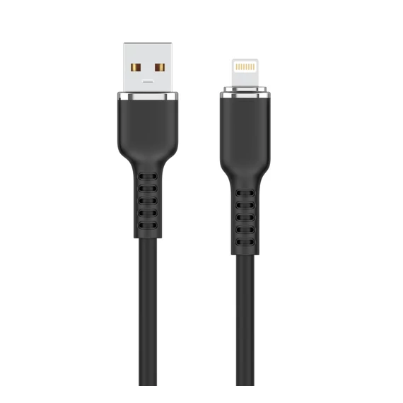 USB – Lightning (Apple) gyorstöltő adatkábel – 5A / 100W – 1 méter – szilikon