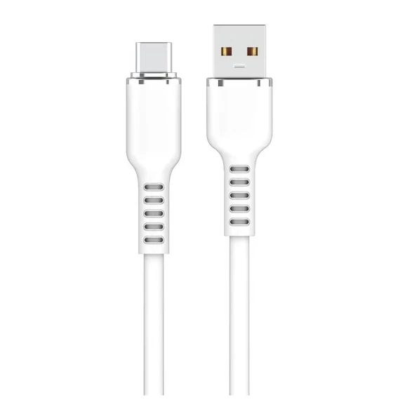USB – Type-C gyorstöltő adatkábel – 5A / 100W – 1 méter – szilikon