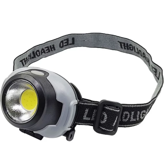 COB LED fejlámpa elemes