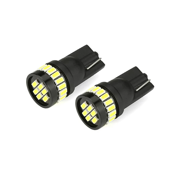 T10 LED izzó 24SMD 4024 12V fehér 2db