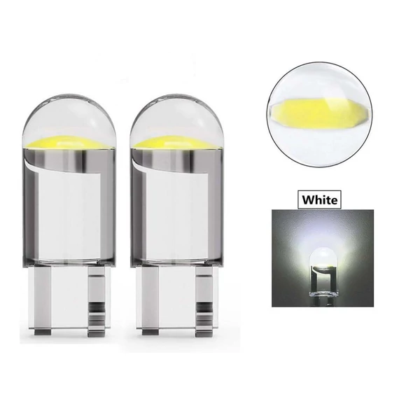 T10 COB LED izzó fehér 12V
